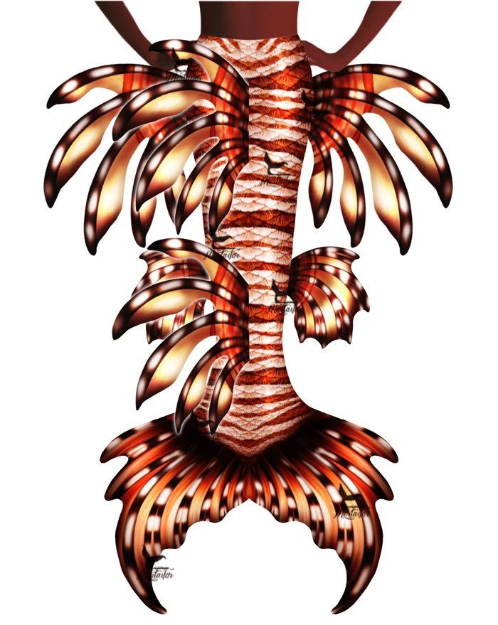 Lions Lair Whimsy Fantasea Tail "Too" - Image 2