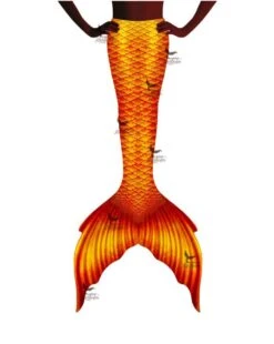 Tropical Sunset Fantasea Whimsy Tail "Three"