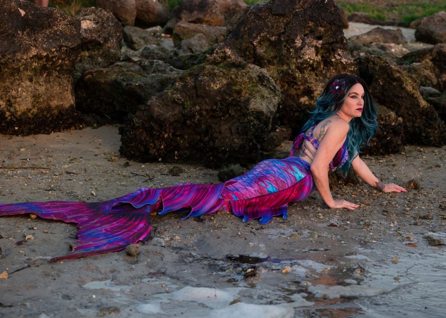 Periwinkle Serenade Whimsy Fantasea Tail "Three" - Image 2