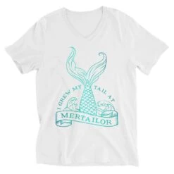 I Grew My Tail At Mertailor Shirt V-Neck T-Shirt