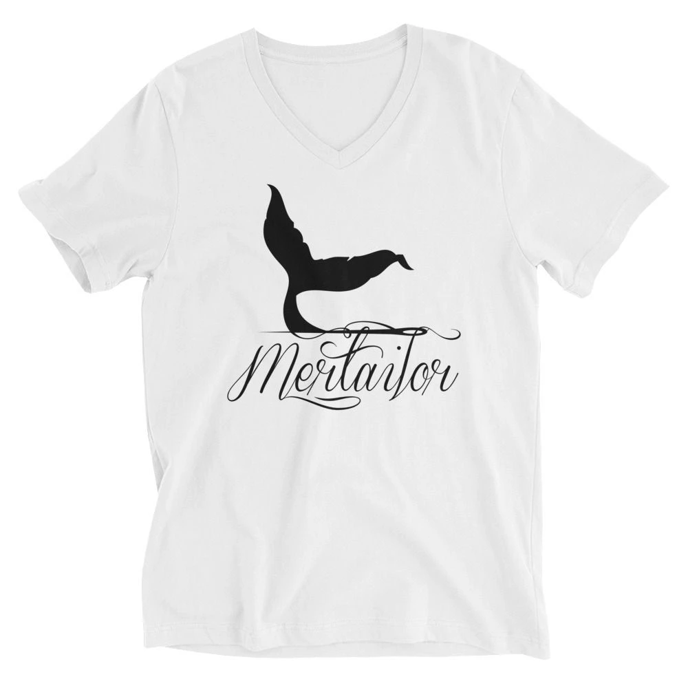 Mertailor Logo (Black) V-Neck T-Shirt