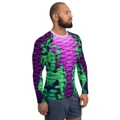 Borealis Elegance Men's Rash Guard