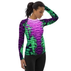 Borealis Elegance Women's Rash Guard