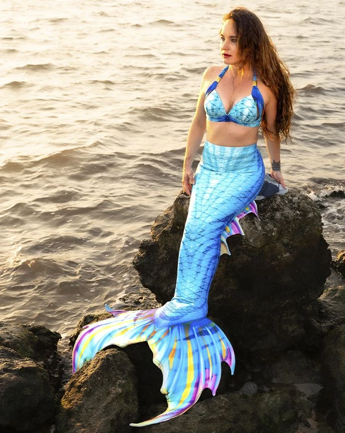 Aquatic Phoenix Whimsy Fantasea Tail "Too" - Image 3