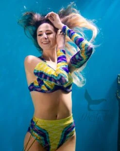 Citrine Lagoon Arm Sleeves (Set Of 2)