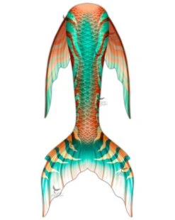 Copper Mint Whimsy Fantasea Tail