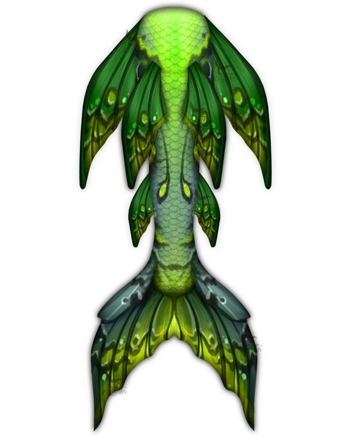 Lemon Fae Whimsy Fantasea Tail - Image 2